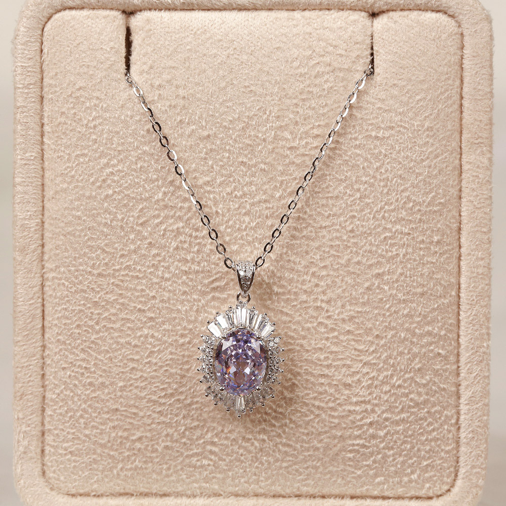 紫羅蘭項鍊21-7765