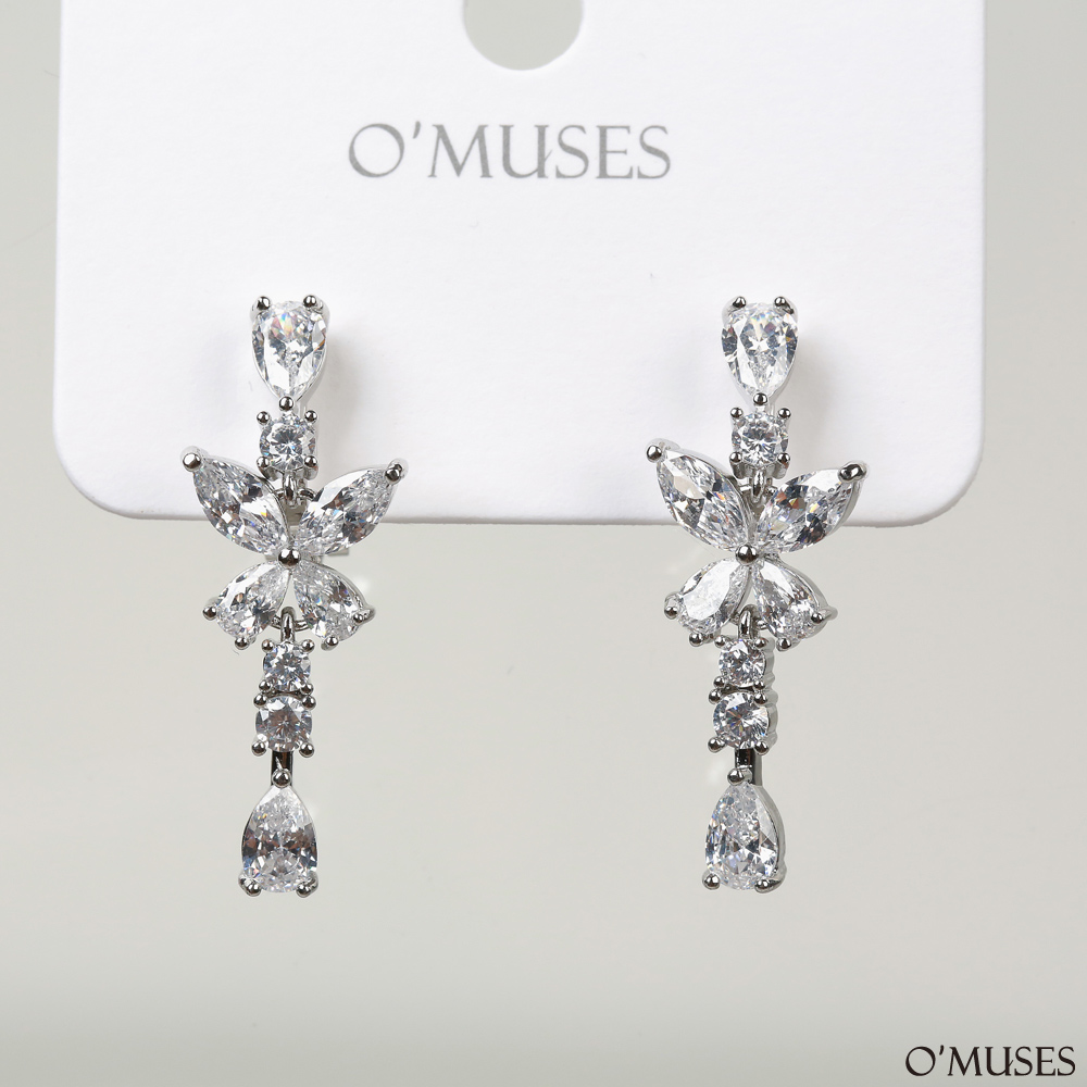 蝴蝶夾式耳環21-7551