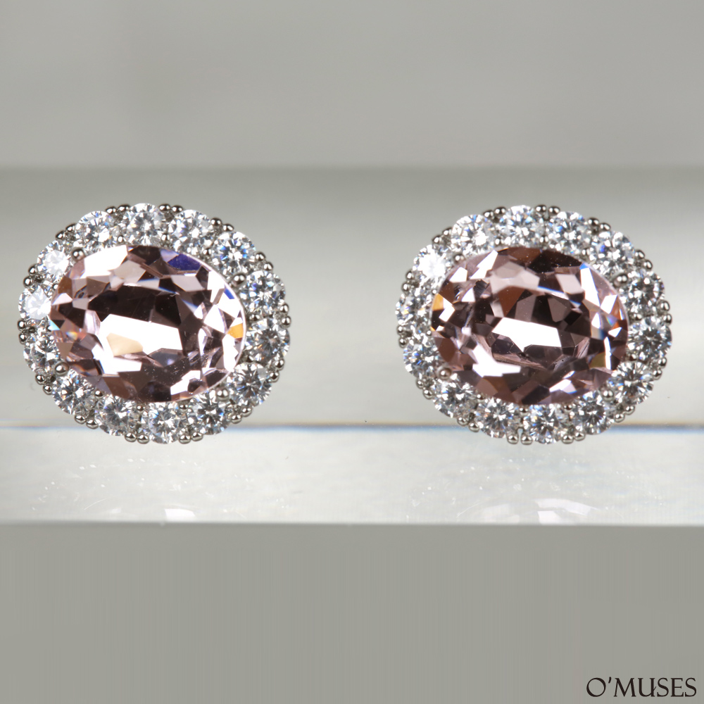 粉鑽針式耳釘耳環21-7798