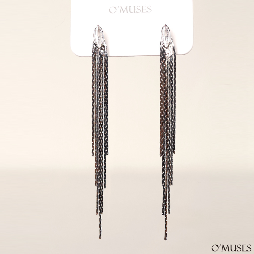 流蘇針式耳環21-7802